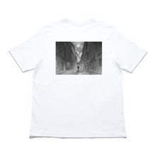 Load image into Gallery viewer, &quot;Angel &amp; Midnight&quot; Cut and Sew Wide-body Tee White/Black