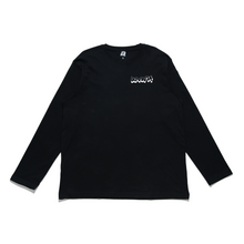 Load image into Gallery viewer, &quot;Colors&quot; Cut and Sew Wide-body Long Sleeved Tee White/Black