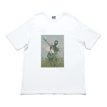 Load image into Gallery viewer, &quot;Spinal Staircase&quot; Cut and Sew Wide-body Tee White/Beige