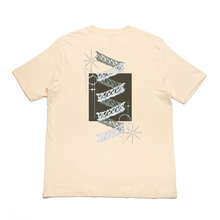 Load image into Gallery viewer, &quot;Spinal Staircase&quot; Cut and Sew Wide-body Tee White/Beige