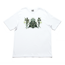 Load image into Gallery viewer, &quot;Knights002&quot; Cut and Sew Wide-body Tee White/Black/Red