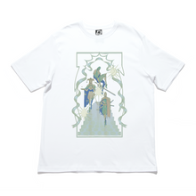 Load image into Gallery viewer, &quot;Knights003&quot; Cut and Sew Wide-body Tee White/Black