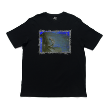 Load image into Gallery viewer, "Knights 005" Cut and Sew Wide-body Tee Black