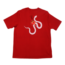 Load image into Gallery viewer, &quot;Candy&quot; Cut and Sew Wide-body Tee Red [LIMITED 9 Jan - 9 Feb 2025]