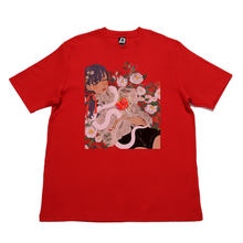 Load image into Gallery viewer, &quot;Candy&quot; Cut and Sew Wide-body Tee Red [LIMITED 9 Jan - 9 Feb 2025]