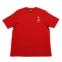 Load image into Gallery viewer, &quot;Flowerwall&quot; Cut and Sew Wide-body Tee Red