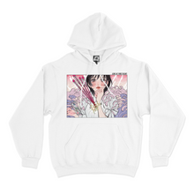 Load image into Gallery viewer, &quot;Fox Pose&quot; Basic Hoodie White/Light Pink/Pink