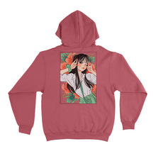 Load image into Gallery viewer, &quot;Fox Pose&quot; Basic Hoodie White/Light Pink/Pink