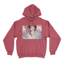 Load image into Gallery viewer, &quot;Fox Pose&quot; Basic Hoodie White/Light Pink/Pink