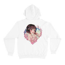 Load image into Gallery viewer, &quot;MIKI&quot; Basic Hoodie White/Light Pink/Pink