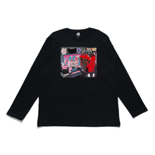 Load image into Gallery viewer, &quot;Virtual girlfriend&quot; Cut and Sew Wide-body Long Sleeved Tee White