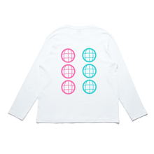Load image into Gallery viewer, &quot;Virtual girlfriend&quot; Cut and Sew Wide-body Long Sleeved Tee White