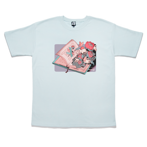 "Journey & Keep up" Taper-Fit Heavy Cotton Tee Mint