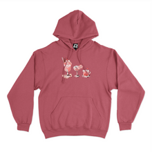 Load image into Gallery viewer, &quot;Flower Glass&quot; Basic Hoodie Pink