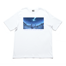 Load image into Gallery viewer, &quot; Meteor Ducks&quot; Cut and Sew Wide-body Tee White/Black