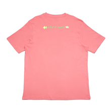 Load image into Gallery viewer, &quot;Konbini Ducks&quot; Cut and Sew Wide-body Tee Salmon Pink