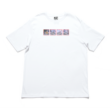 Load image into Gallery viewer, &quot; Crossing Ducks&quot; Cut and Sew Wide-body Tee White/Beige