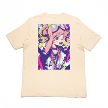 Load image into Gallery viewer, &quot;Sky &amp; Rabbit&quot; Cut and Sew Wide-body Tee Beige