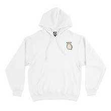 Load image into Gallery viewer, &quot;Owl&quot; Basic Hoodie White/Black