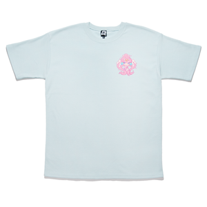 "Litcheeri bunny" Taper-Fit Heavy Cotton Tee Mint