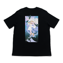 Load image into Gallery viewer, &quot;Angel&quot; Cut and Sew Wide-body Tee Black/White