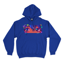 Load image into Gallery viewer, &quot;Trance&quot; Basic Hoodie Cobalt Blue/Beige