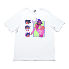 Load image into Gallery viewer, &quot;Angelito&quot; Cut and Sew Wide-body Tee White
