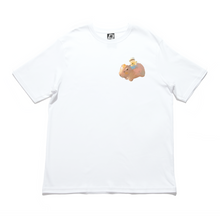 Load image into Gallery viewer, &quot;Happy Day&quot; Cut and Sew Wide-body Tee White/Beige