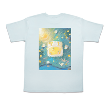 Load image into Gallery viewer, &quot;Moon Bunny&quot; Taper-Fit Heavy Cotton Tee Mint