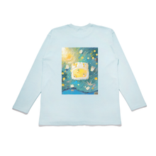 Load image into Gallery viewer, &quot;Moon Bunny&quot; Taper-Fit Heavy Cotton Long Sleeve Tee Mint