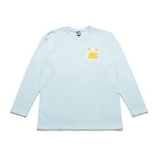 Load image into Gallery viewer, &quot;Moon Bunny&quot; Taper-Fit Heavy Cotton Long Sleeve Tee Mint