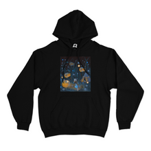 Load image into Gallery viewer, &quot;Campfire&quot; Basic Hoodie Black/Beige