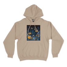 Load image into Gallery viewer, &quot;Campfire&quot; Basic Hoodie Black/Beige