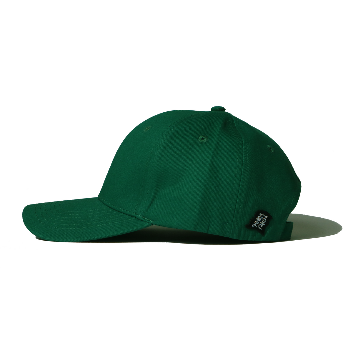 Kirumade Emblem 6-Panel Cotton Cap Forest Green – Kiru Made 着るまで
