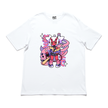 Load image into Gallery viewer, "Batter Up" Cut and Sew Wide-body Tee Black/White
