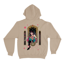 Load image into Gallery viewer, &quot;Parisienne Angels&quot; Fleece Hoodie Beige
