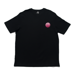 "Marine Messe" Cut and Sew Wide-body Tee Black