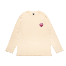 Load image into Gallery viewer, &quot;Marine Messe&quot; Cut and Sew Wide-body Long Sleeved Tee Beige