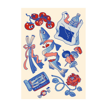 Load image into Gallery viewer, &quot;Summer Vore&quot; Giclee Art Print A3