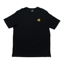 Load image into Gallery viewer, &quot;Angel GET&quot; Cut and Sew Wide-body Tee Black
