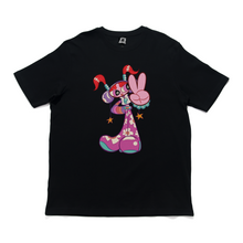 Load image into Gallery viewer, &quot;CATS&quot; Cut and Sew Wide-body Tee Black