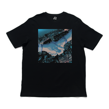 Load image into Gallery viewer, &quot;Don’t Let Go&quot; Cut and Sew Wide-body Tee Black