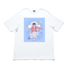 Load image into Gallery viewer, &quot;Euphoria&quot; Cut and Sew Wide-body Tee White