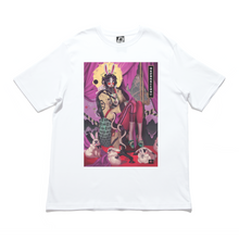 Load image into Gallery viewer, &quot;Usagi Moon&quot; Cut and Sew Wide-body Tee White