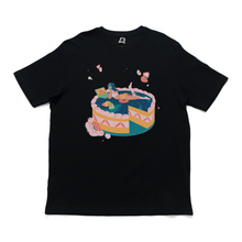 Load image into Gallery viewer, &quot;Stay at Home&quot; Cut and Sew Wide-body Tee Black