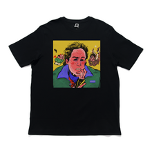 Load image into Gallery viewer, &quot;Jerry&quot; Cut and Sew Wide-body Tee Black