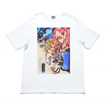 Load image into Gallery viewer, &quot;Soda&quot; Cut and Sew Wide-body Tee White