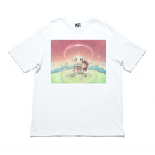 Load image into Gallery viewer, &quot;Our Heart&quot; Cut and Sew Wide-body Tee White