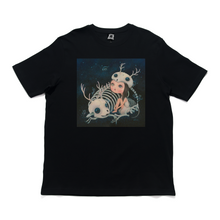 Load image into Gallery viewer, &quot;Lost and Found&quot; Cut and Sew Wide-body Tee Black