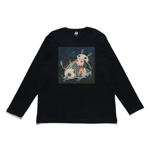 Load image into Gallery viewer, &quot;Lost and Found&quot; Cut and Sew Wide-body Long Sleeved Tee Black